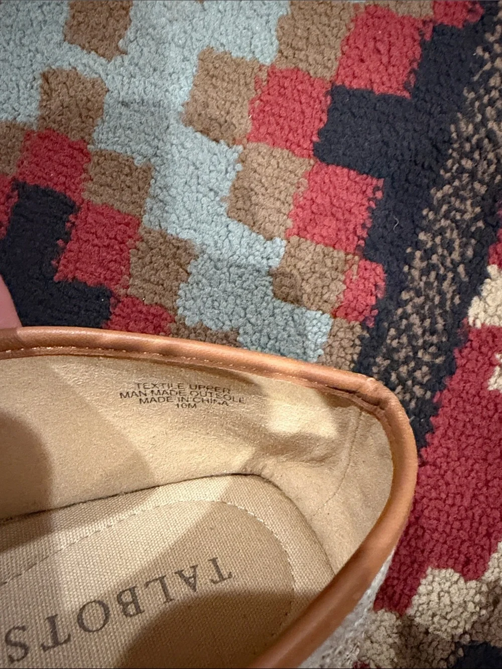 Women’s Talbots espadrille woven flats.